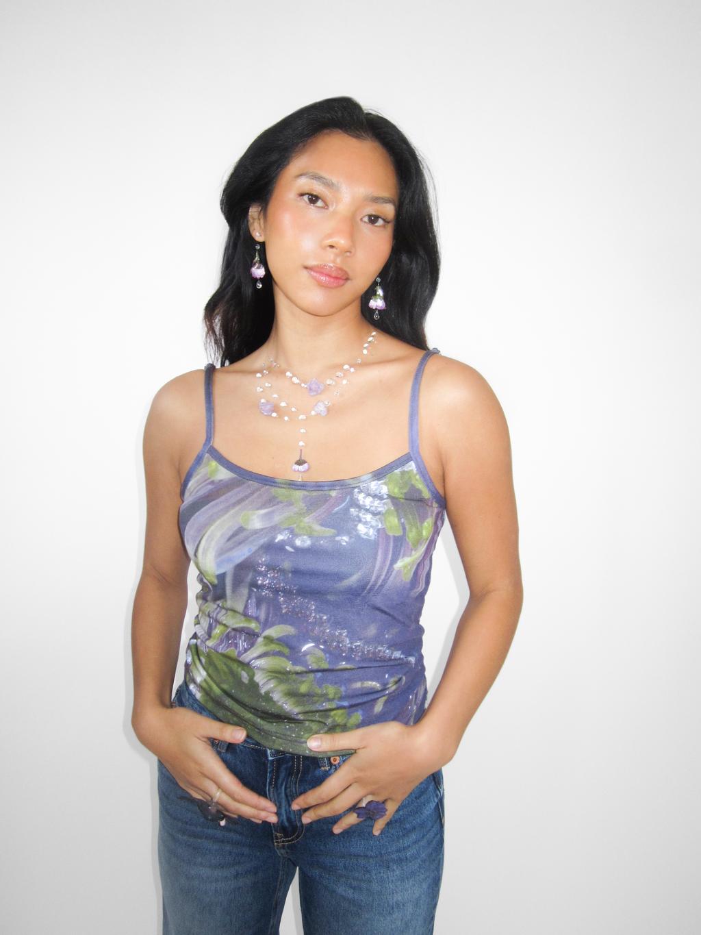 Chrysanthemum Vest Top