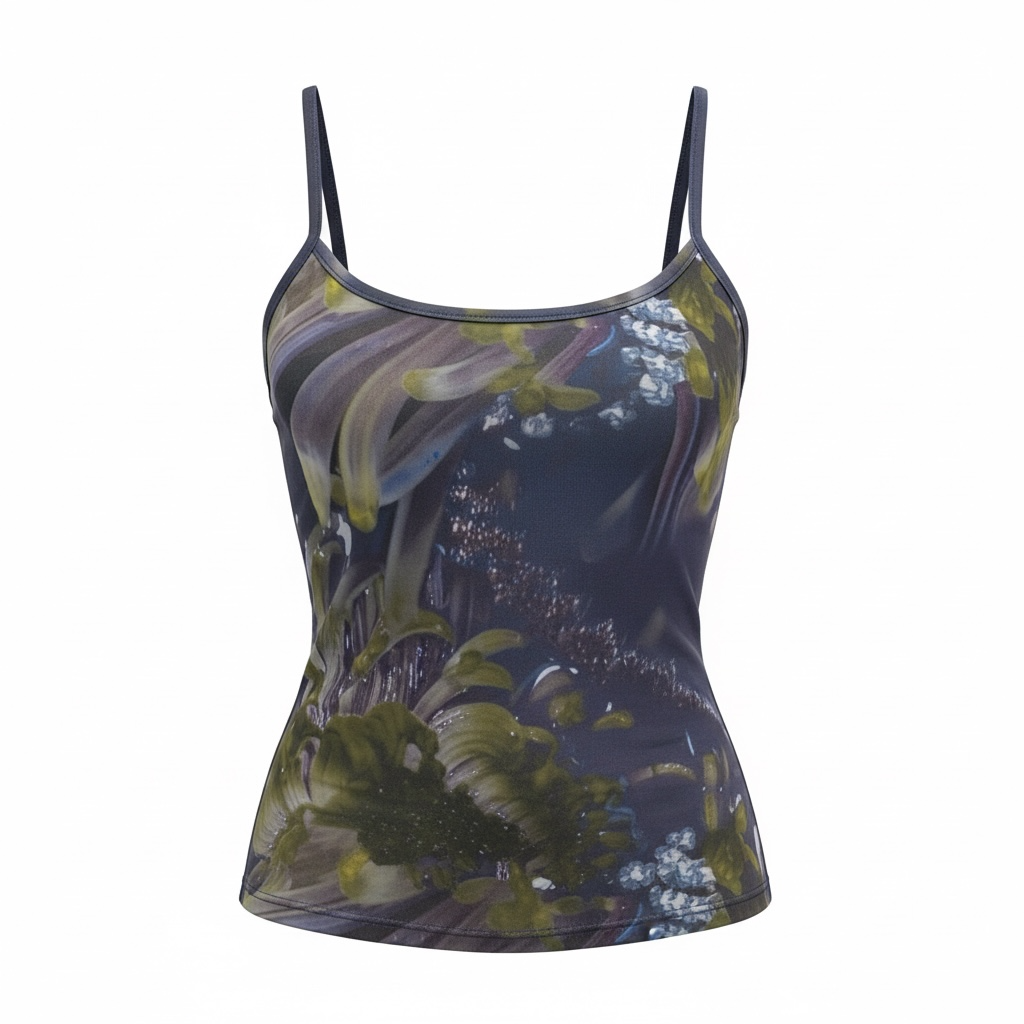 Chrysanthemum Vest Top